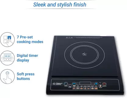 Flipkart SmartBuy Induction Cooktop  (Black, Push Button) Flipkart SmartBuy Induction Cooktop  (Black, Push Button)